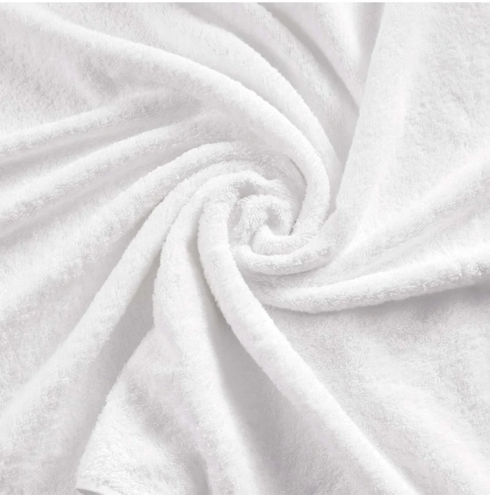 Home 4-Piece Hand Towels Set, 100% Turkish Cotton Premium